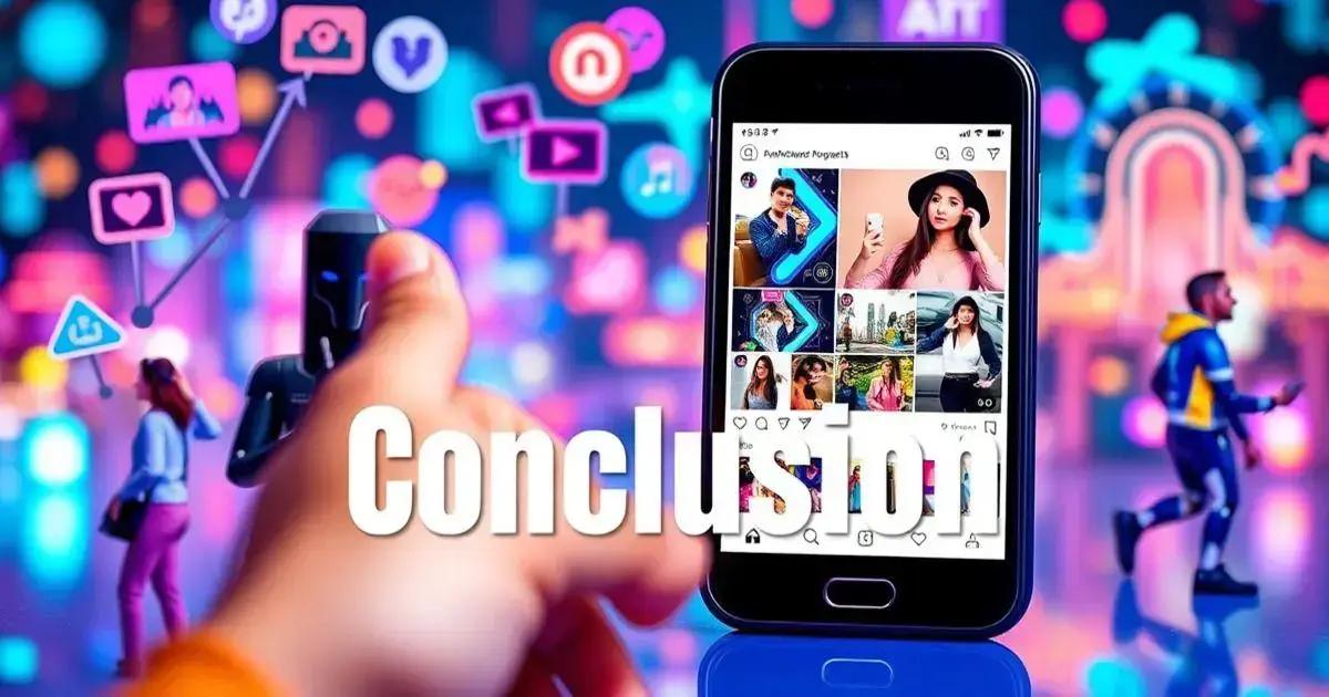 Conclusão: como aproveitar as contas mais seguidas no Instagram