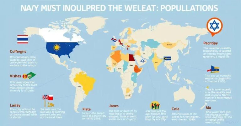 Descubra os Países com Maior População Judaica: Um Fato Surpreendente!