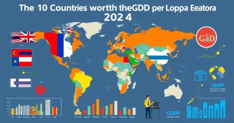 Os 10 Países com o Maior PIB per Capita em 2024: Surpreendentes Realizações!