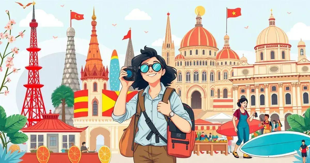 Países mais fáceis para viajar sozinho